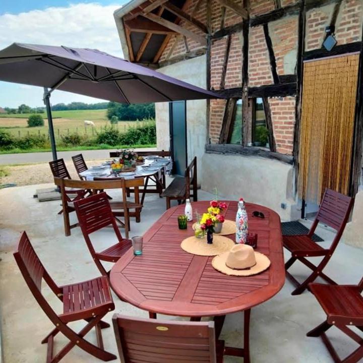La Grange A Outeaux Bed & Breakfast Montpont-en-Bresse Eksteriør bilde